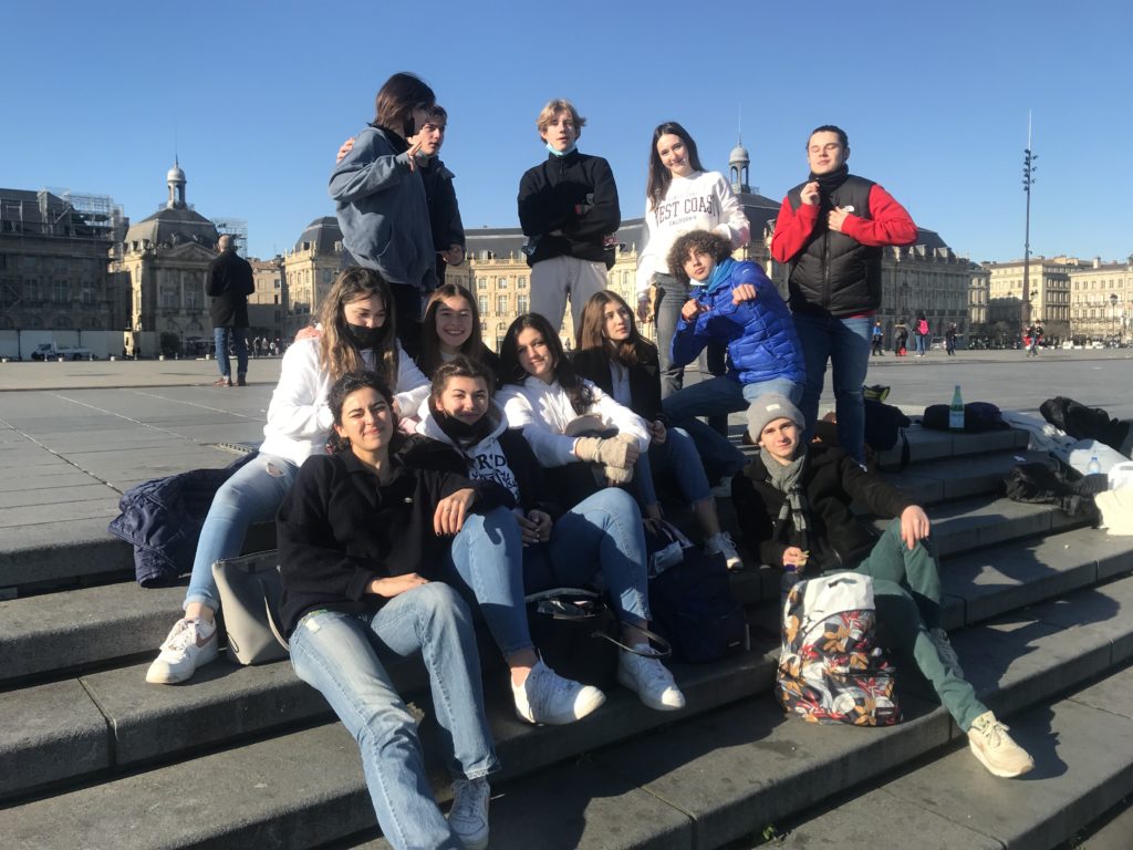 Voyage à Bordeaux Lycée Pré de Cordy